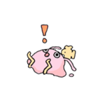 ぷにぷお(お)（個別スタンプ：3）