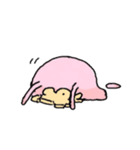 ぷにぷお(お)（個別スタンプ：18）