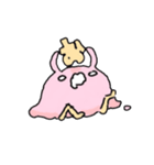 ぷにぷお(お)（個別スタンプ：19）