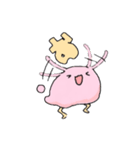 ぷにぷお(お)（個別スタンプ：20）