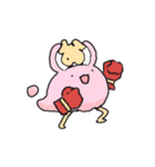 ぷにぷお(お)（個別スタンプ：28）