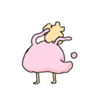 ぷにぷお(お)（個別スタンプ：30）