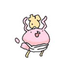ぷにぷお(お)（個別スタンプ：34）