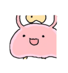 ぷにぷお(お)（個別スタンプ：38）
