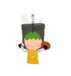 おんなのこ、ときどき、へんなの（個別スタンプ：10）