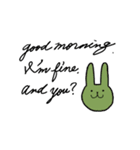 無邪気ウサギ（個別スタンプ：22）