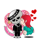 Trio Ghost in Love（個別スタンプ：7）