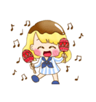 Pudding girl everyday（個別スタンプ：34）