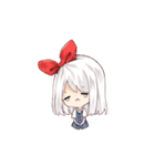 Red Ribbon ＆ Rin（個別スタンプ：4）