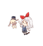 Red Ribbon ＆ Rin（個別スタンプ：5）