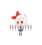 Red Ribbon ＆ Rin（個別スタンプ：13）