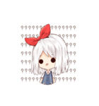 Red Ribbon ＆ Rin（個別スタンプ：17）