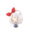 Red Ribbon ＆ Rin（個別スタンプ：22）