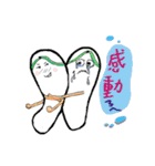 A pair of slippers -now on stage！（個別スタンプ：7）