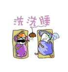 A pair of slippers -now on stage！（個別スタンプ：22）
