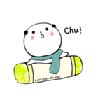 くれよんぱんだ！3（英語）（個別スタンプ：8）
