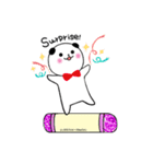 くれよんぱんだ！3（英語）（個別スタンプ：9）