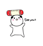 くれよんぱんだ！3（英語）（個別スタンプ：12）