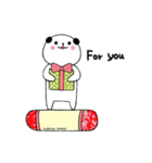 くれよんぱんだ！3（英語）（個別スタンプ：17）