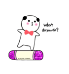 くれよんぱんだ！3（英語）（個別スタンプ：32）