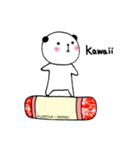 くれよんぱんだ！3（英語）（個別スタンプ：34）