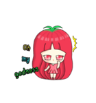 Tomato's bang (A girl Ver.)（個別スタンプ：7）