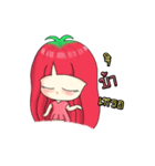 Tomato's bang (A girl Ver.)（個別スタンプ：10）