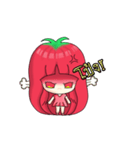 Tomato's bang (A girl Ver.)（個別スタンプ：12）