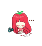 Tomato's bang (A girl Ver.)（個別スタンプ：14）