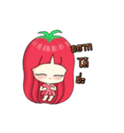 Tomato's bang (A girl Ver.)（個別スタンプ：15）