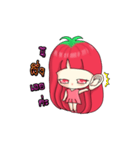 Tomato's bang (A girl Ver.)（個別スタンプ：16）