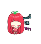 Tomato's bang (A girl Ver.)（個別スタンプ：19）