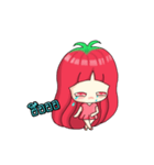 Tomato's bang (A girl Ver.)（個別スタンプ：25）