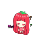Tomato's bang (A girl Ver.)（個別スタンプ：26）