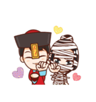 ZombiesCN VS Mummy（個別スタンプ：38）