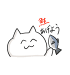 もふ猫さんとにわとりさん（個別スタンプ：4）