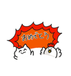もふ猫さんとにわとりさん（個別スタンプ：26）