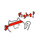 もふ猫さんとにわとりさん（個別スタンプ：28）
