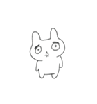 アンニュイなうさぎ（個別スタンプ：10）