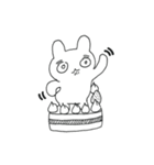 アンニュイなうさぎ（個別スタンプ：11）