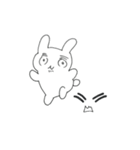 アンニュイなうさぎ（個別スタンプ：14）