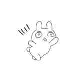 アンニュイなうさぎ（個別スタンプ：16）