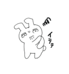 アンニュイなうさぎ（個別スタンプ：21）