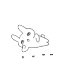 アンニュイなうさぎ（個別スタンプ：22）