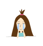 VV and her sloth friend（個別スタンプ：6）
