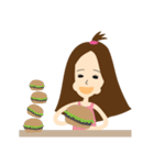 VV and her sloth friend（個別スタンプ：39）
