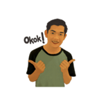 just ordinary people（個別スタンプ：2）
