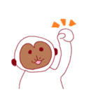 しろいおさる（個別スタンプ：13）