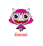 可愛い小さなヴァンパイア（個別スタンプ：4）