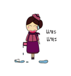 Air Guanguan (cheeky cabin crew)（個別スタンプ：4）